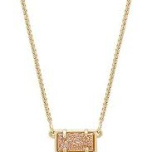 Brand New Kendra Scott 14k Gold Pattie Necklace